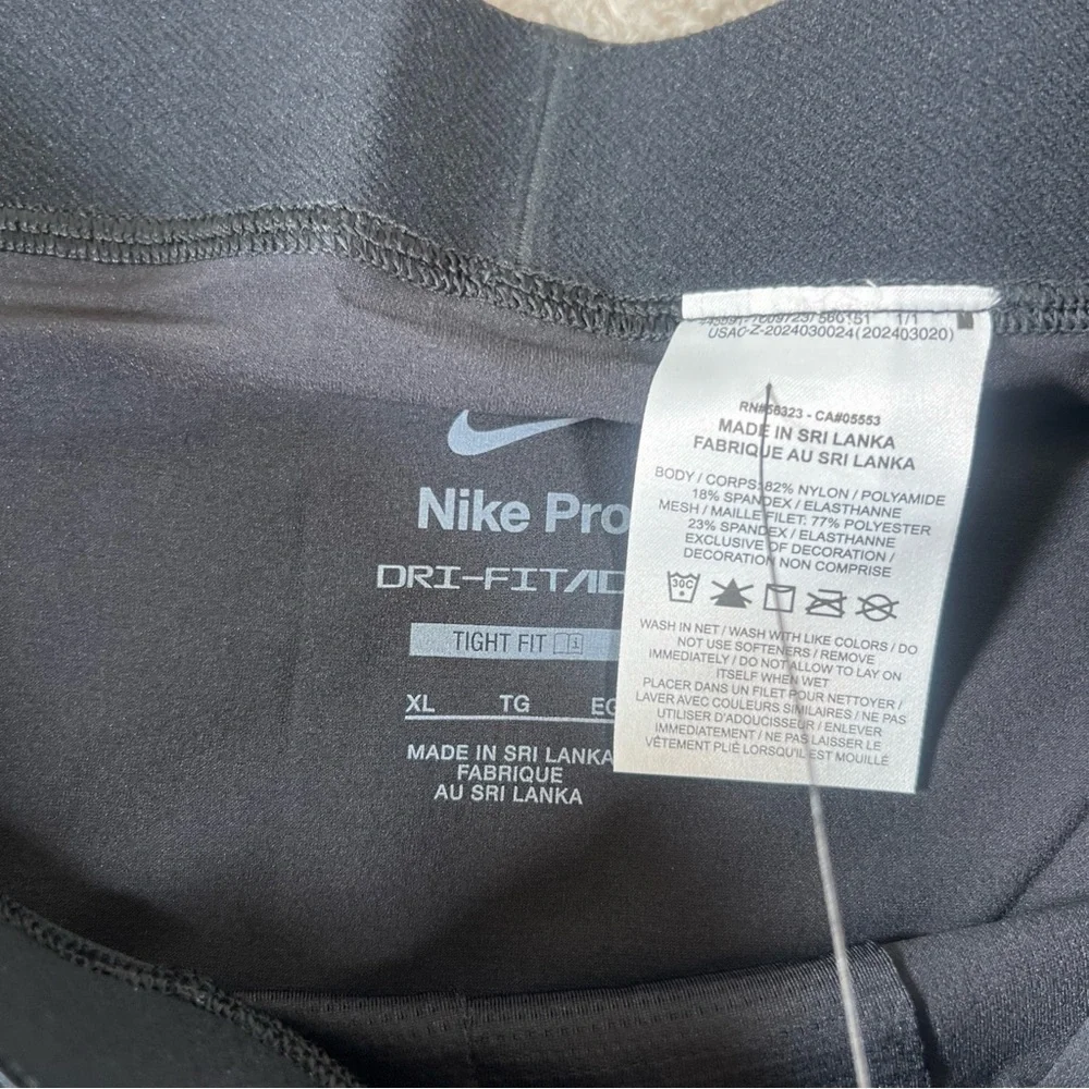 Nike Dri-FIT Pro Recovery ADV  Fitness Tights‎ Pants Black New W/Tags Men’s XL